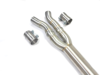En stock, tuyau d'échappement central haute performance HT de qualité supérieure, compatible avec BMW S58 G80 M3 G82 M4 3.0T, système d'échappement