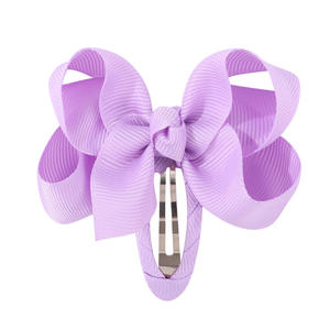 Okay BB JOJO Linda princesa Grosgrain cinta pinza para el cabello para niñas decoración del cabello con cinta estilo dulce BB JOJO accesorio para el cabello - Product Image 3