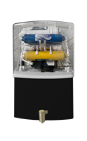 Système de filtration d'eau sous évier par osmose inverse, 5 étapes de filtration, auto-nettoyant, auto-vidange, 75 GPD, usage domestique
