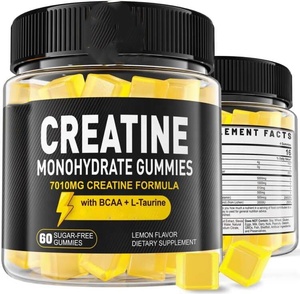Vitadiscovery Gommose per Adulti per lo Sviluppo Muscolare con Creatina Monoidrato, BCAA, D3, B12, Integratore Energetico, <span class=keywords><strong>4</strong></span> Gommose al Giorno, Nutrizione Sportiva - Product Image 1