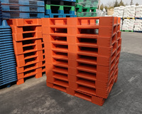 Palette en plastique robuste pour entrepôt 1200*1000*150mm, double face, réversible