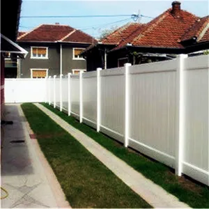 Pannelli di recinzione in vinile completamente resistenti alle intemperie 6x6 pannelli di recinzione in vinile 8x8