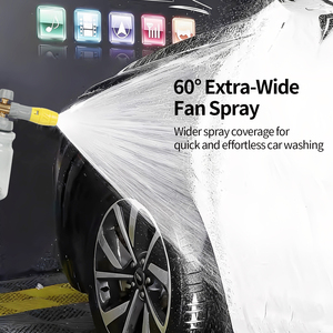 Lanza de espuma a presión para limpieza de coches, botella pulverizadora, cañón de espuma transparente más espesa - Product Image 2