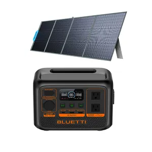 Bluetti Solar Generator Nieuwe Ac2 P Met Zonne-Energie Penal Pv120 230wh 300W Zonne-Energie Bank 60000Mah Zonne-Energie Systeem