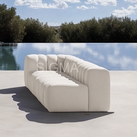 Meubles d'intérieur de haute qualité Accueil Villa Salon Combinaison Canapé Luxe Canapé Modulaire En Forme De L