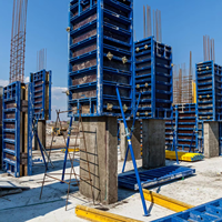Système de coffrage en acier Peri Compatible Lico pour les projets de construction en béton