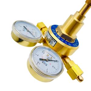 Descompresor de oxígeno industrial O2/H2/Ar/regulador de aire para oxígeno fabricado en latón, para uso en el aire - Product Image 6