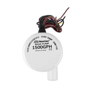 Newmao-bomba de agua de sentina, 1500gph, 12v, 24v, para agua de mar, barco marino, kayak - Product Image 2
