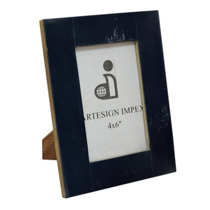 Modern Rectangular Resin Picture Frame Hot Selling Wood Frames for Home and Office Table <b>Top</b> Display - Product Image 4