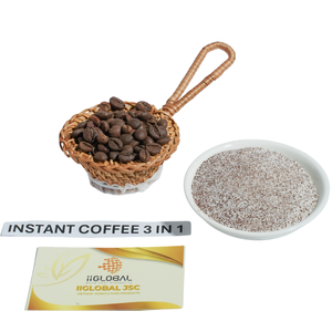 Venta al por mayor de granos de café verde orgánico no transgénico de Vietnam Arabica, calibre 16, a granel, tostado, calidad estable - Product Image 1