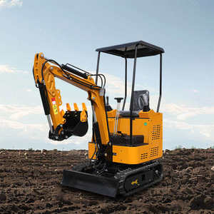 Mini Excavadora Agrícola, Máquina de Excavación sobre Orugas, Bulldozer Daopeng para Desbroce y Excavación de Huertos - Product Image 6