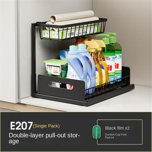 Étagères de cuisine murales modernes en acier inoxydable avec un design gain de place - Product Image 5