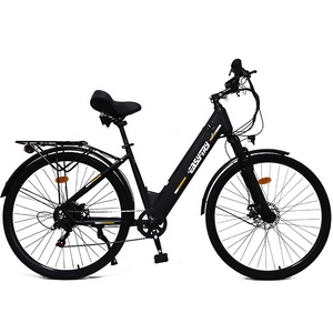 Nouveau vélo électrique de ville pour loisirs, 36V 250W, longue autonomie, alliage, 28 pouces, 700C, vélo électrique pour femmes avec batterie lithium cachée - Product Image 4