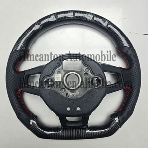 Nouveau produit phare : Volant perforé en cuir et fibre de carbone pour GTI7 Golf MK7 - Product Image 3