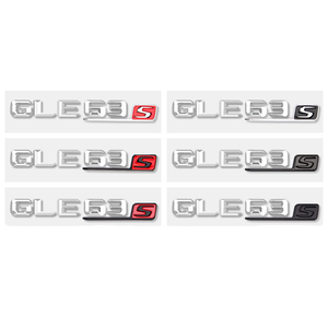 เมอร์เซเดส-เบนซ์ C63S/E63S/GLC63S/GLE63S/A45S/SL63/GLE53 ชุดแต่งตัวถังรถยนต์แบบหรูหรา V8 BITURBO 4MATIC+ พร้อมสติ๊กเกอร์ตัวอักษร ABS แบบนำกลับมาใช้ใหม่ได้ - Product Image 1