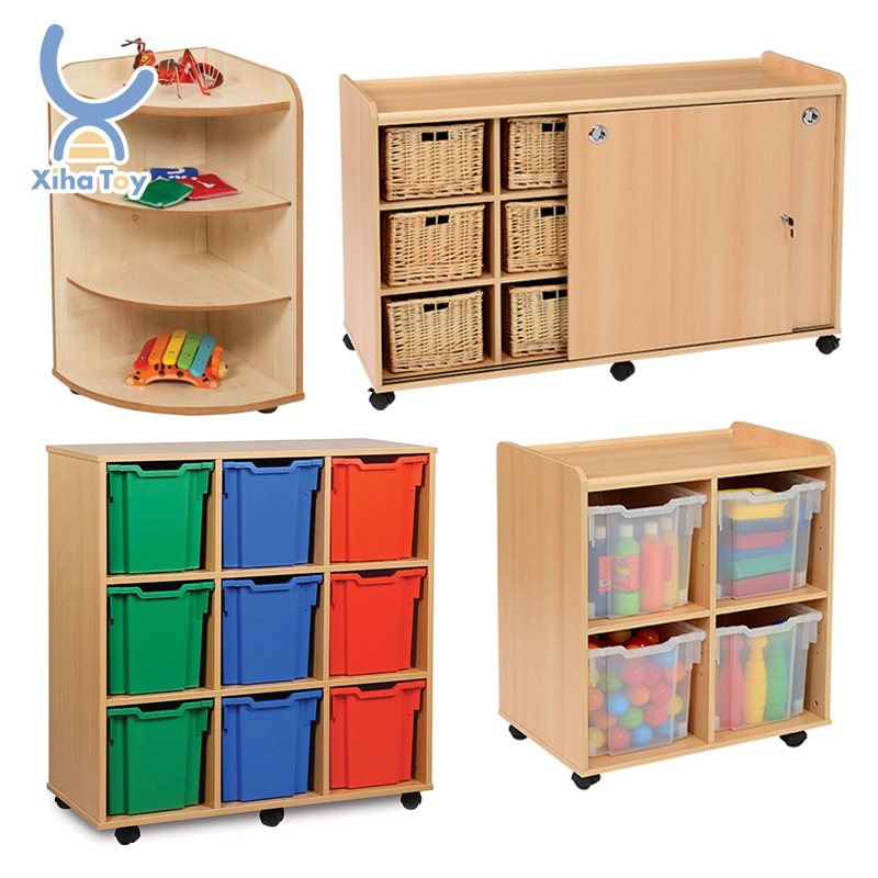 Factory Custom Children Cabinets Shelf Toy