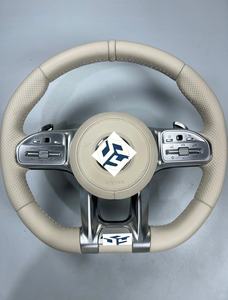 Volant en fibre de carbone LED noir piano personnalisé, style amélioré, pour Mercedes-Benz Classe A/B/C/E/G/S, CL, GL, <span class=keywords><strong>SL</strong></span>, <span class=keywords><strong>AMG</strong></span> GT - Product Image 6