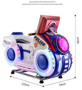 High Popularity Electric Coin Operated 3D Interactive Motorcycle Rocking Machine Kiddie Rides <b>Swing</b> Machine - Product Image 6