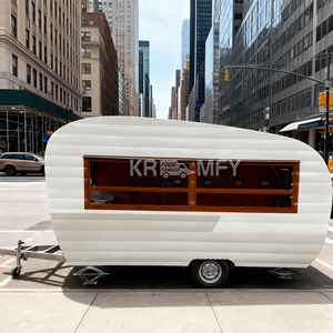 Camion de cuisine de rue, chariot mobile de boissons, remorque de café entièrement équipée - Product Image 4