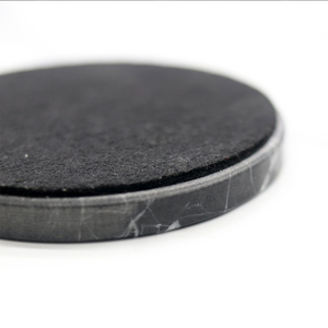 6 Pcs <strong>Cool</strong> Black Marble <strong>Coasters</strong> With Holder Round <strong>Coasters</strong> Set Natural Stone Drink <strong>Coasters</strong> Beverage Cup Mats - Product Image 6