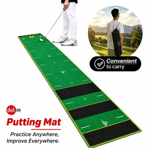 <span class=keywords><strong>Tapis</strong></span> <span class=keywords><strong>de</strong></span> <span class=keywords><strong>putting</strong></span> <span class=keywords><strong>de</strong></span> golf premium avec support en caoutchouc, <span class=keywords><strong>tapis</strong></span> <span class=keywords><strong>de</strong></span> <span class=keywords><strong>putting</strong></span> résistant à l'usure pour la maison, les loisirs et l'entraînement quotidien au <span class=keywords><strong>putting</strong></span> en intérieur - Product Image 1