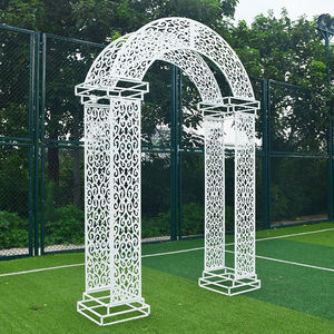 Nuevo Arco de Hierro Forjado para Decoración de Bodas 2023, Estilo Europeo, para Exteriores, con Diseño de Puerta de la Felicidad, Accesorios para Bodas, Fondo Decorativo - Product Image 1