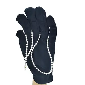 guantes de超细纤维制造超细纤维手套首饰用于展示高品质超细纤维珠宝手套