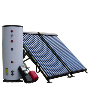 독립형 200L 태양열 간헐천 플랫 플레이트 온수기 시스템 직접 플러그 연결 스테인레스 스틸 야외 가정용 자동차 - Product Image 4