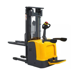 Xilin-apilador eléctrico de pie, carretilla elevadora portátil, elevador de palés eléctrico hidráulico de 1,5 toneladas - Product Image 5