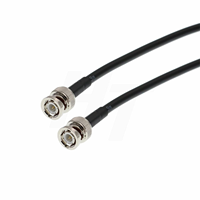 Cable coaxial 6G SDI BNC macho a macho (RG223, 50Ω) -Doble blindaje, baja pérdida para GPS, datos LAN/WAN y transmisión de video