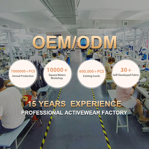 ผู้ผลิตขายส่งโลโก้ที่กําหนดเอง 3 ชิ้นนุ่มแขนยาว Crop Top กางเกงขาสั้นโยคะสวมใส่ชุดผู้หญิงไม่มีรอยต่อชุดออกกําลังกาย - Product Image 6