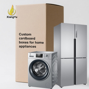 Boîtes de déménagement pour appareils lourds, conception personnalisée, grand <span class=keywords><strong>carton</strong></span> d'expédition pour lave-linge, réfrigérateur, <span class=keywords><strong>carton</strong></span> ondulé - Product Image 1