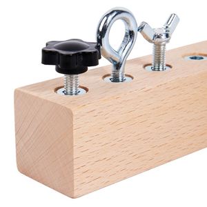 Juguete de Aprendizaje Sensorial Montessori para Niños Pequeños, Juego de Destornilladores de Madera, Herramientas de Actividades con Destornilladores - Product Image 3