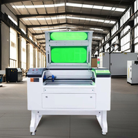 Machines de gravure et de découpe laser CO2 KEHUI 80W 100W 700*500mm pour plastique, verre, cuir, bois, caoutchouc, compatibles DXF AI BMP