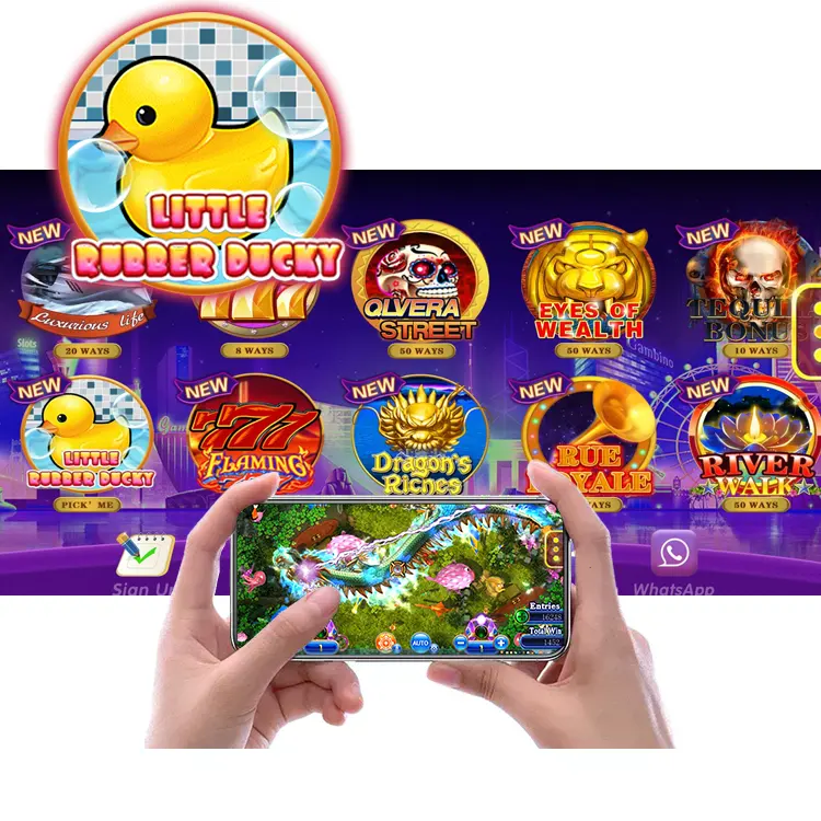 Software di gioco Online personalizzato per divertimento Mobile esclusivo distributore di giochi di pesce Online crediti illimitati