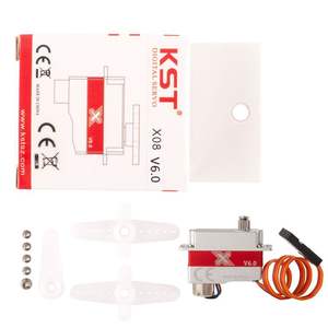 Hot Sales KST X08 V6.0 DC3.8V-8.4V 60/120 Travel Aluminum Alloy Case Programmable Soft Start Digital RC Gliders <b>Micro</b> <b>Servo</b> - Product Image 3