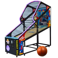 Console de jeu vidéo à pièces 55 "LCD basket-ball adulte jeu de Machine de tir Console de jeu de basket-ball interactive