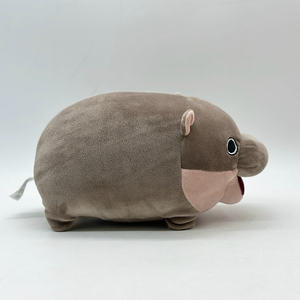 Nuevo Peluche de Cerdo Saltarín Moo Deng 2025, Precio de Promoción, Peluche de Hipopótamo Enano, Pantuflas de Cerdo Saltarín Gris - Product Image 4