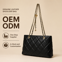 Sac à bandoulière matelassé pour femme avec chaîne, sac à main matelassé losanges, emblème floral, quincaillerie dorée, sac bandoulière, vente en gros, logo personnalisé, OEM