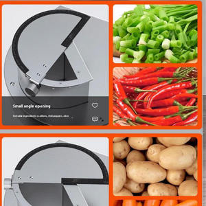 قطاعة خضروات كهربائية تجارية لتقطيع الفاكهة آلة متعددة الوظائف لتجهيز طعام المطبخ - Product Image 3