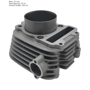 Kit de bloc-cylindre de moteur de moto pour Yamaha YFM250 Timberwolf250 ADV250, pièces de réparation de cylindre de 71 mm - Product Image 2