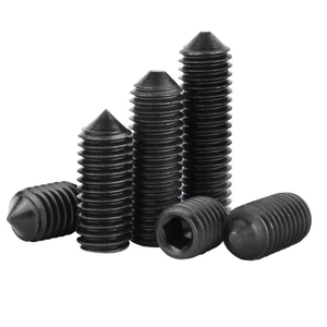 Vis <span class=keywords><strong>sans</strong></span> tête hexagonale métrique ISO 12.9 en acier/acier inoxydable avec <span class=keywords><strong>pointe</strong></span> de blocage JQS - Product Image 3