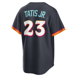 Broderie en gros # 23 Tatis Jr. # 13 Machado # 44 Musgrove # 25 Alonso # 30 Skenes 2026 City Connect Teams <span class=keywords><strong>Baseball</strong></span> Jersey - Product Image 6