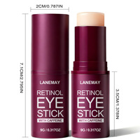 Crème pour les yeux en stick anti-rides raffermissante au rétinol et aux peptides pour éliminer les poches et les cernes sous les yeux, marque privée