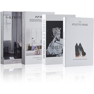 Kustom penutup keras promosi meja toko kopi Set rumah buku dekoratif Set dekoratif untuk hadiah - Product Image 2