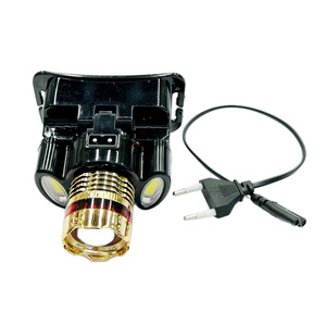Linterna Frontal Recargable SUNMAX ST-1910 con 3 Lámparas LED COB, Regulación de Intensidad Giratoria, para Exteriores - Product Image 4