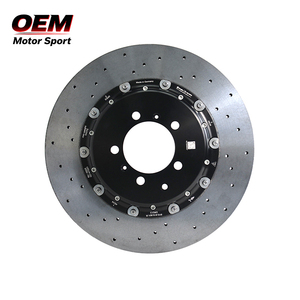 Disques de frein à faible vibration et haute teneur en carbone pour Maserati Ghibli Trofeo M157 Avant 670030935 Arrière 670035019 Composant de freinage automobile - Product Image 1