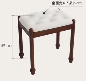 Modern Nordic Design Leisure Living <strong>Room</strong> Chair Home Furniture Solid Wood Frame <strong>Dressing</strong> <strong>Table</strong> - Product Image 6