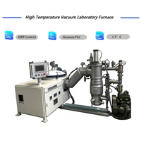 Horno de Laboratorio de Sinterización de Componentes de Carbono con Calentamiento por Inducción, Diseño Vertical, Tratamiento Térmico de Alta Temperatura 3000°C