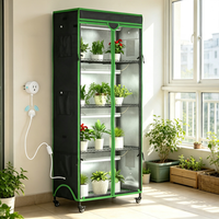 LUXINT Büyüyen Mantarlar İçin Yetiştirme Çadırı, Bitki Rafı ve 40w Tam Spektrumlu Yetiştirme Lambası Tüpü ile, 600D Oxford Kumaş, İç Mekan Ev Kullanımı İçin